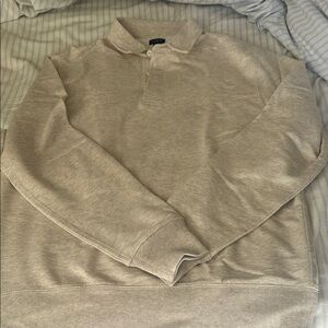 J. Crew Light Tan Polo Shirt